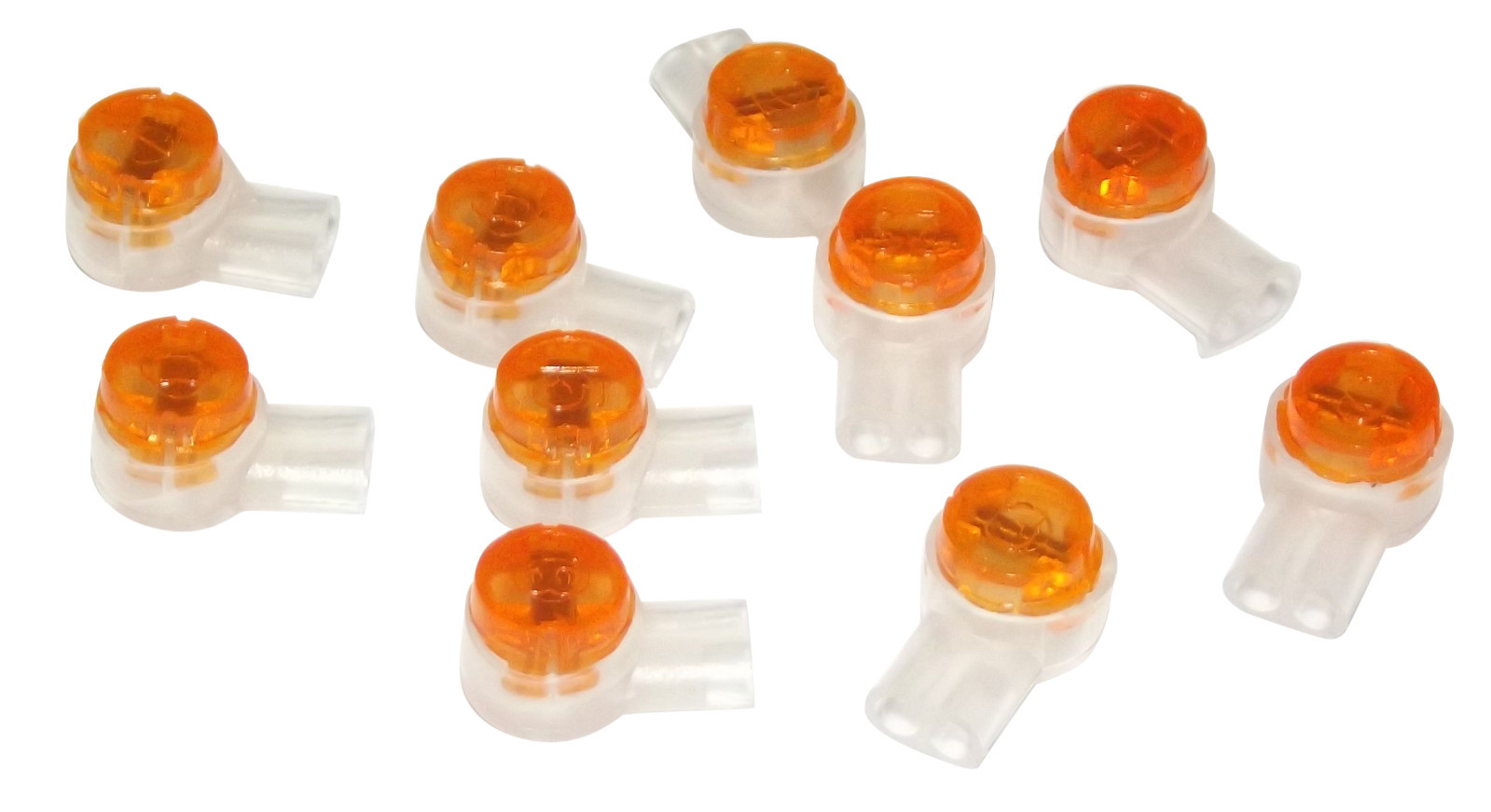 250 x 2 wire jelly crimp telecom connectors 8a dropwire/telephone/external