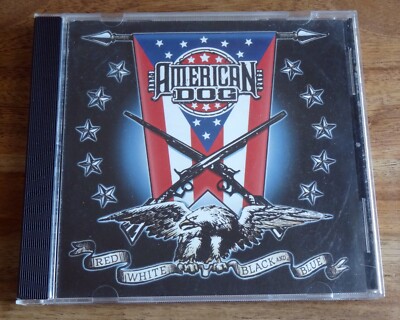 American Dog   Red White Black And Blue Southern Rock Hard Rock Canada Import