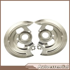 Pair Brake Dust Shield Set Backing Plates For 1964-1972 Gm A-body Chevrolet Pair Brake Dust Shield Set Backing Plates For 1964-1972 Gm A-body Chevrolet