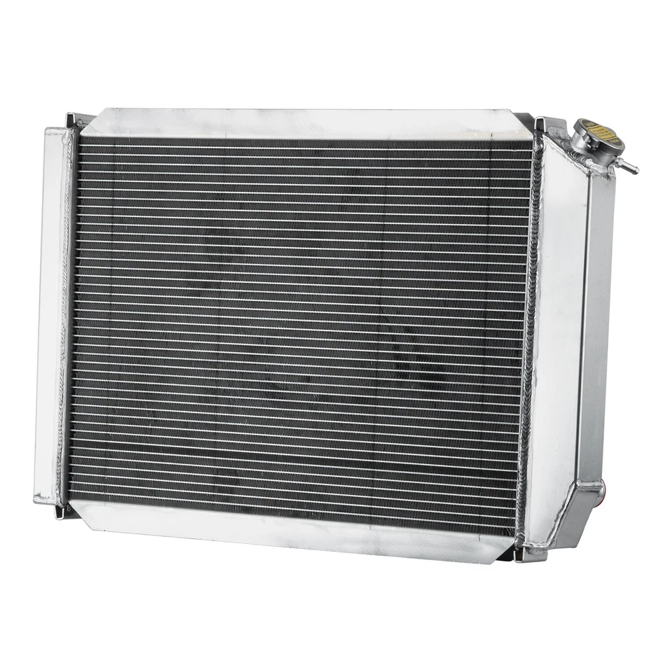 3 Row Aluminum Radiator Shroud Fan For 1979-1993 1980 Ford Mustang GT LX 5.0L V8 Foto 4 de 4