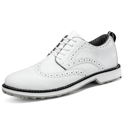 MARKENLOS Männer Professionelle Spikes Golf Schuhe Outdoor Walking Soft Golf Turnschuhe