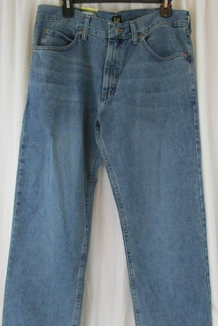 lee regular fit straight leg jeans