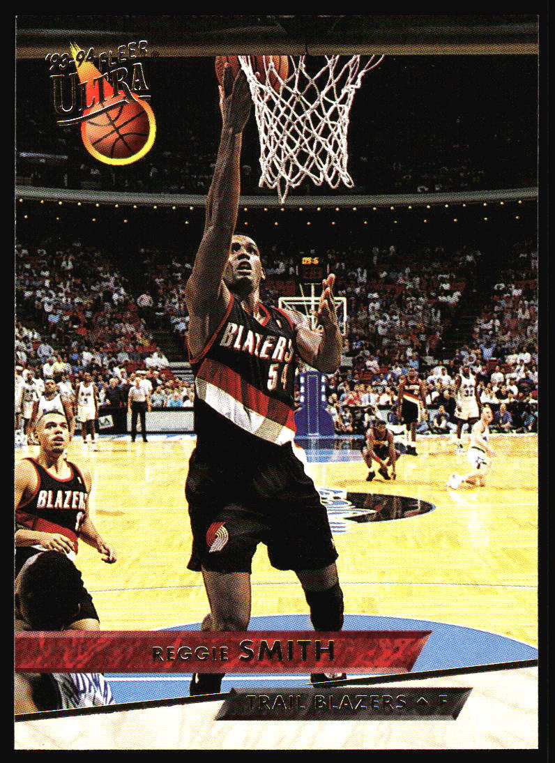 1993 Ultra Reggie Smith    #327 Portland Trail Blazers