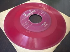 ROVERS: why-ohh / ichi-bon tami dachi MUSIC CITY 7" Single 45 RPM Clear RED