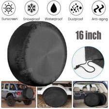 16" SPARE TYRE COVER WHEEL PROTECTIVE TYRE BAG SPACE SAVER CAR VAN SUV CARAVAN