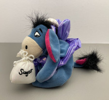 Disney Store Winnie the Pooh Eeyore Sugar Plum Fairy Plush 7  NWT Vintage