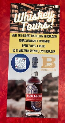 BOULDER SPIRITS - BOULDER COLORADO  PAMPHLET