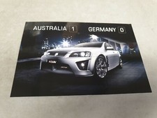 2006 HOLDEN HSV E SERIES Original Factory POSTCARD
