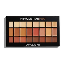 Revolution Pro Concealer Kit Medium-Dark Highlight Contour Makeup Artist Palette