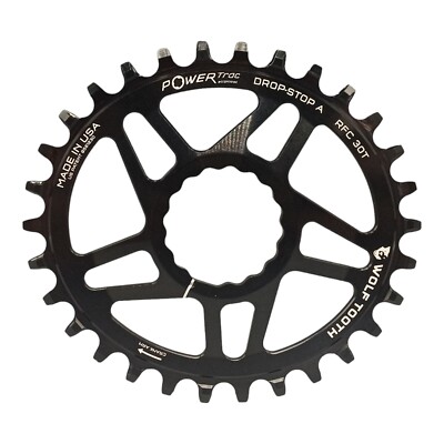 Wolf Tooth Power Trac Elliptical Oval Chainring 30 Tooth Race Face RCA