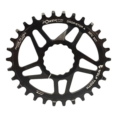 Wolf Tooth Power Trac elliptical ovales Kettenblatt 30 Zähne Race Face Cinch - Bild 1 von 4