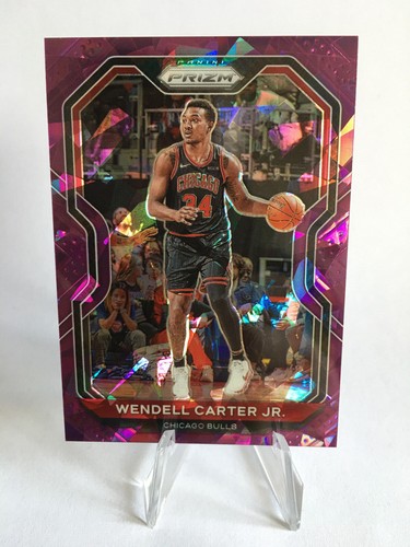 Wendell Carter Jr. #223 Purple Ice /175 Panini Prizm 2020-21 Chicago Bulls NBA - Photo 1 sur 3