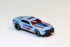 Hot Wheels HWPD Camaro SS Police Car 1:64 Light Blue Diecast 2010 Mattel T9579
