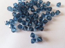 72 Swarovski Bicone Beads in 5mm Montana. 5301