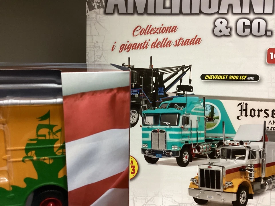 camion americani  CHEVROLET 9100 LCF 1955, 1/43,   nuovo die-cast DEAGOSTINI - Immagine 2 di 4