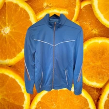 Calvin Klein Blue Track Jacket Size Small