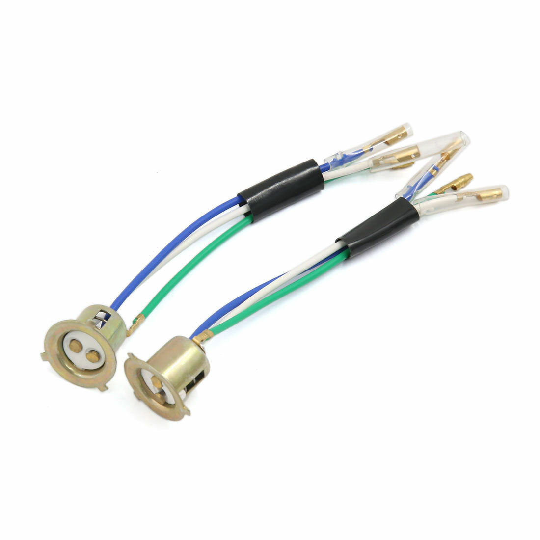 2X H6 P15d HEADLIGHT BULB SOCKET IGNITOR 3-WIRE GY6 SCOOTER 2X H6 P15d HEADLIGHT BULB SOCKET IGNITOR 3-WIRE GY6 SCOOTER