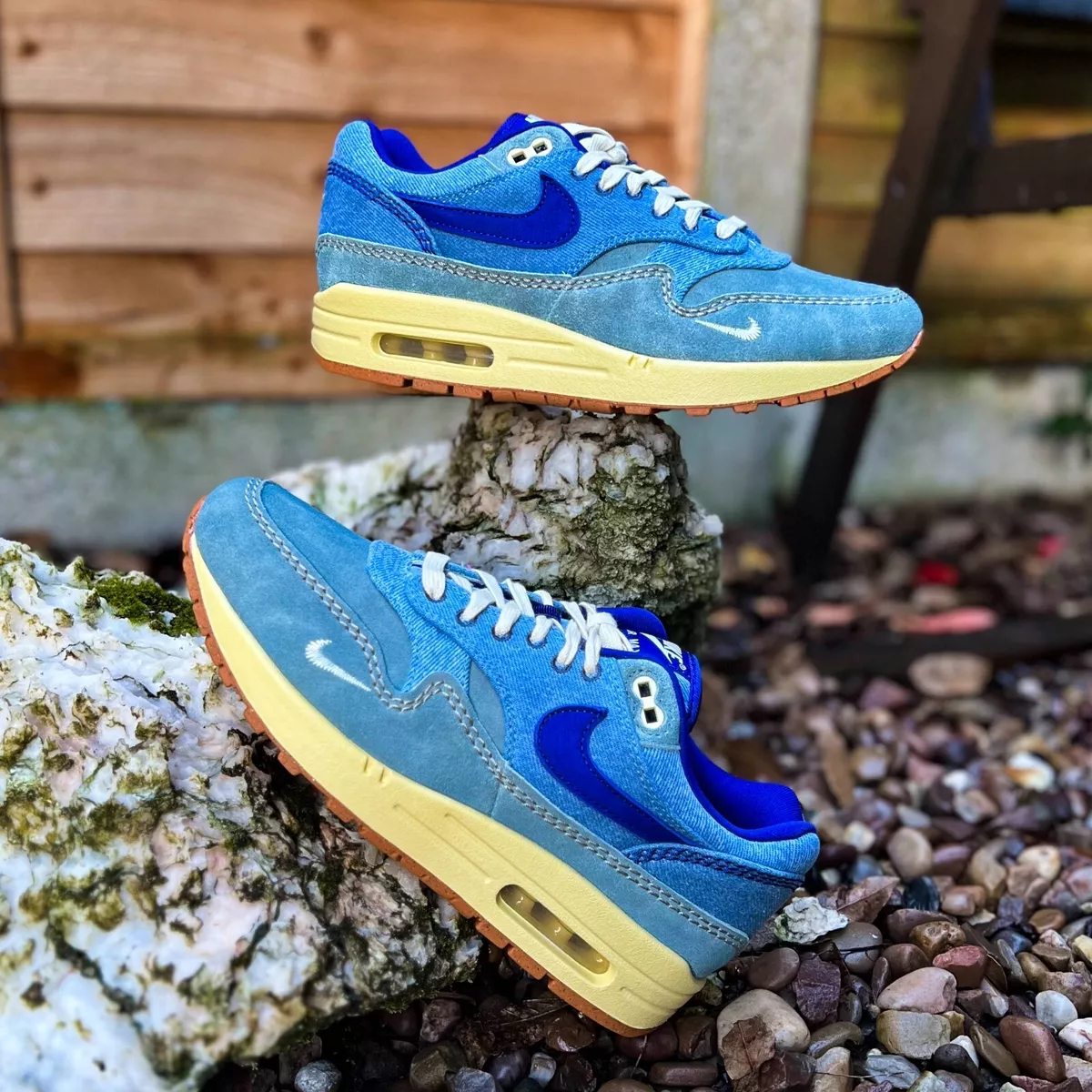 Nike Air Max 1 Premium Dirty Denim DV3050-300 UK6 UK10.5 UK11.5 EUR39 45.5  47 TN