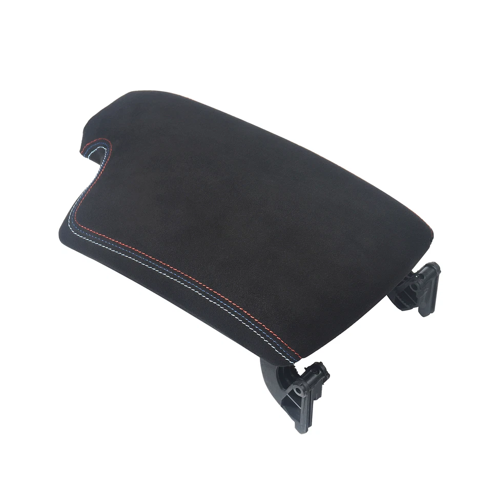 M3 Stitch Center Console Armrest Cover For BMW 3 Series E90 E92 E93 2005-2012 - Image 3 of 4
