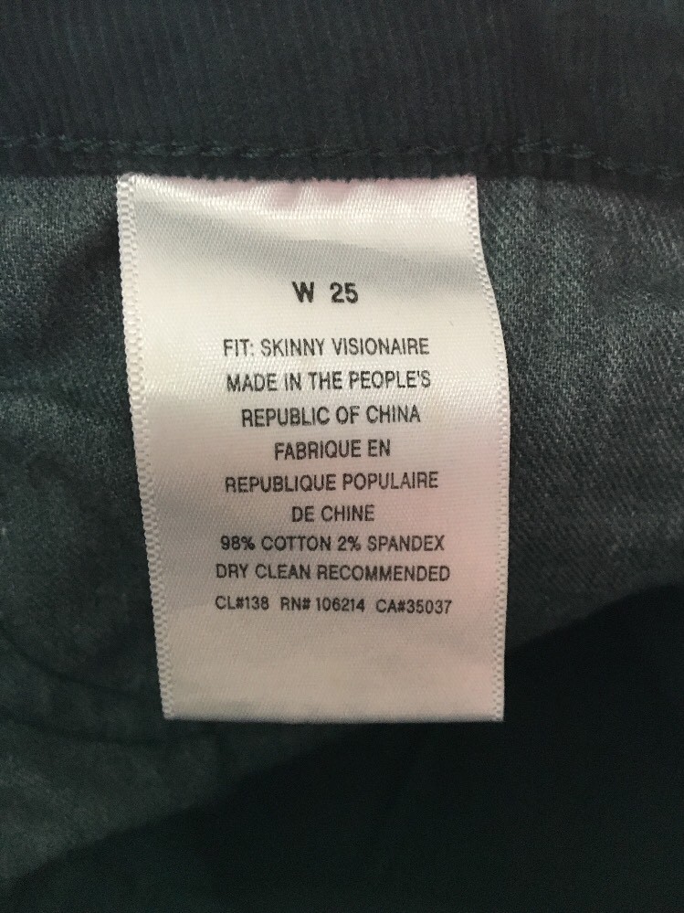 Joe's Jeans Skinny Visionaire Corduroy Pants 30 D… - image 9