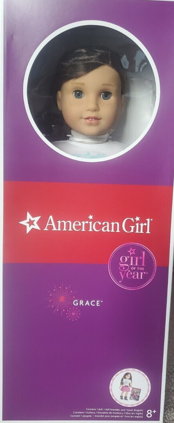 NEW American Girl GRACE Doll of the Year & Book 18" GRACE THOMAS