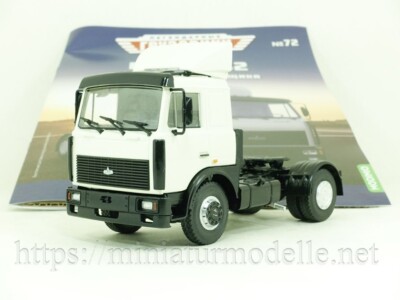1:43 MAZ 5432 Solozugmaschine Modimio 72 LKW DDR Soviet tractor UdSSR USSR OVP
