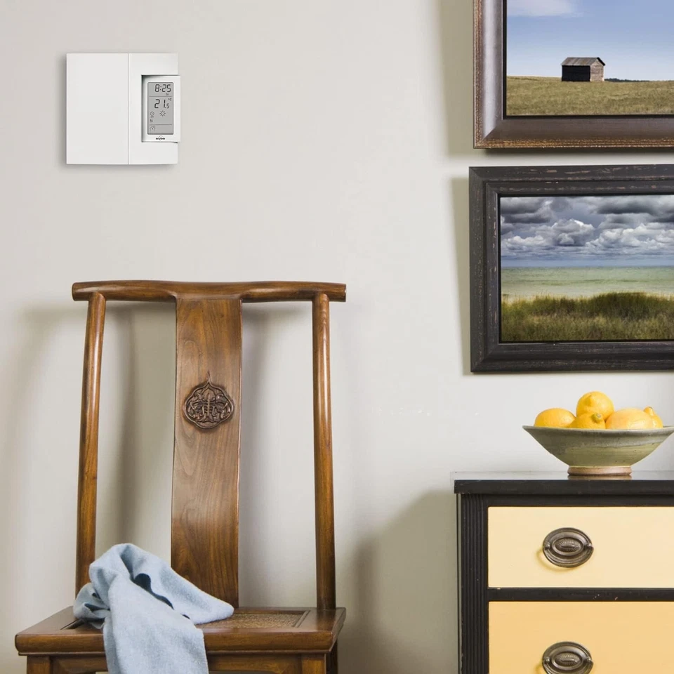 Termostato programable de 7 días para calefacción eléctrica Aube Technologies TH106 Foto 3 de 4