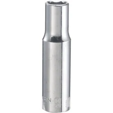 New CRAFTSMAN 3/8 Inch Drive 6 Pt Deep Socket Pick Size Metric MM Polished CMMT