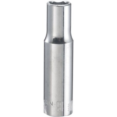 New CRAFTSMAN 3/8 Inch Drive 6 Pt Deep Socket Pick Size Metric MM Polished CMMT
