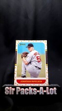 2021 Panini Donruss Baseball #243 Jonathan Papelbon **1987 Retro On Fire #16/75*