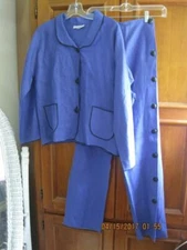 LOUIS SIMON- LA LIBUELLUE - 2 PC. - JACKET / PANTS - PERIWINKLE - S, M, L
