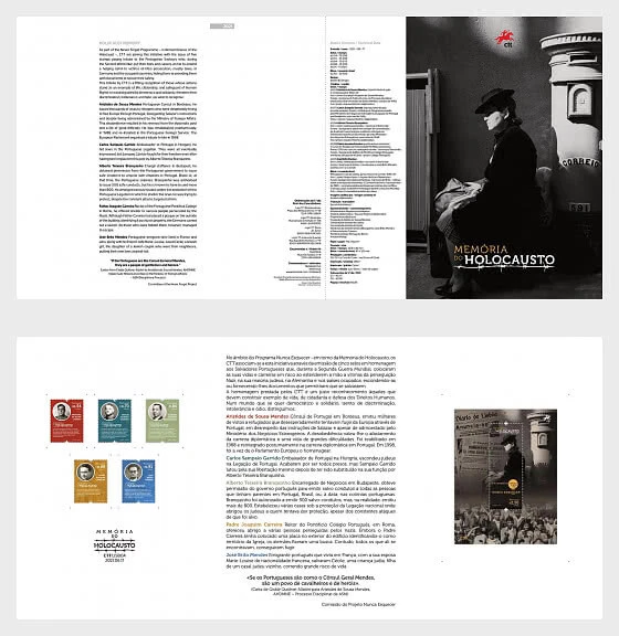 Holocaust Memory - Booklet with first day cancellation - Image 3 of 3