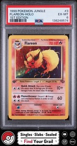 first edition pokemon cards ebay CALL STORE FOR INQUIRIES** PSA 10 POKEMON JUNGLE FIRST EDITION BOOST – Cards  and Comics Central main image 0