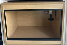 Reptile Vivarium with Heat Lamp and Daylight Basking Bulb