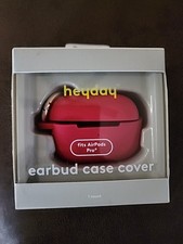 heyda Silicone for Airpod Pro Case Electric MAGENTA Earbud Case Cover