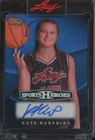2026 Leaf Sports Heroes Prismatic Blue Kate Harpring 1/3 Auto Autograph