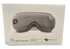 Aura Ease Migraine Relief Mask Heat Therapy Eye Massager Bluetooth