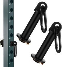 2 Pack Power Cage Squat Rack Home Gym Equipment Attachments Accessory Fits 3X3 R