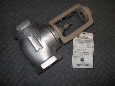 Samson #3522 A351CF8M S.S. Control Valve 2'' CL300 CV20 *NOS*