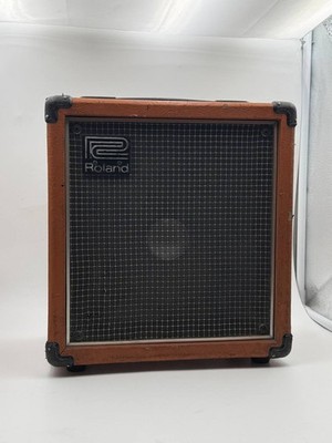 1978 Roland CUBE-20 Vintage Orange Guitar Amplifier MIJ Japan Tested Working