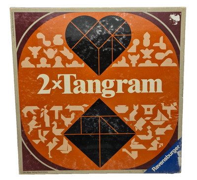 Ravensburger - 2 x Tangram 8-99 Jahren - Brettspiel - Strategie Gedächtnisspiel