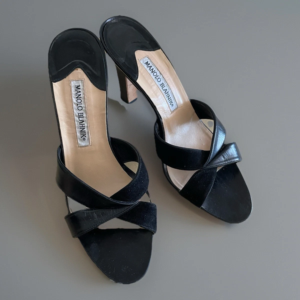 Manolo Blahnik Women's Leather Upper with Vintage for sale | eBay