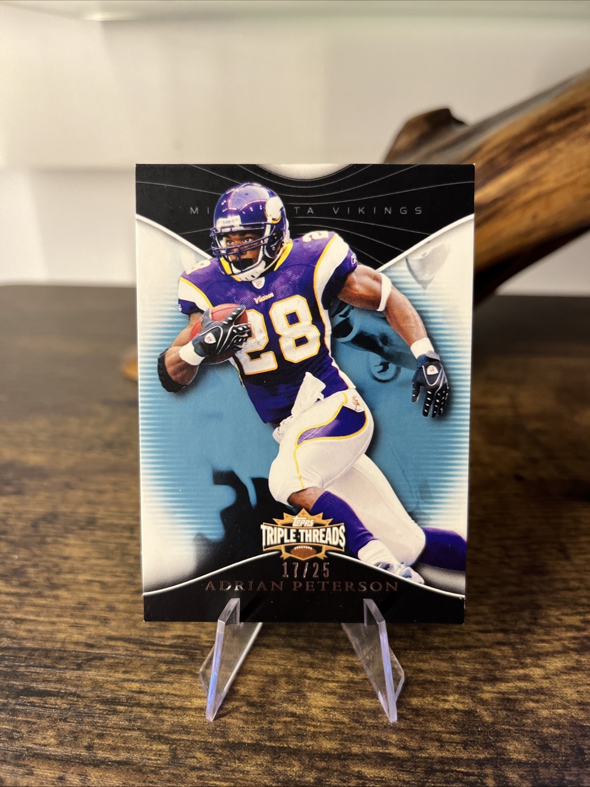2009 Topps Triple Threads Adrian Peterson Blue /25 #29