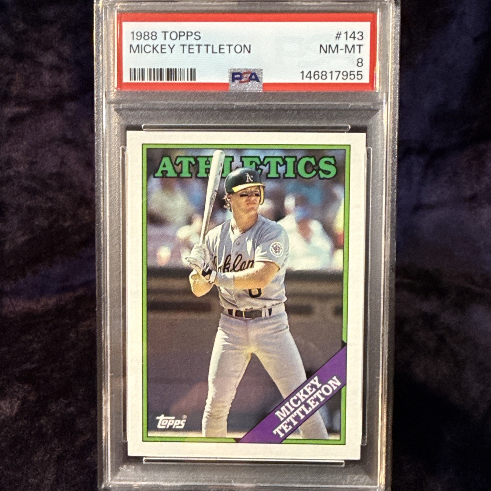 1988 Topps - Mickey Tettleton #143
