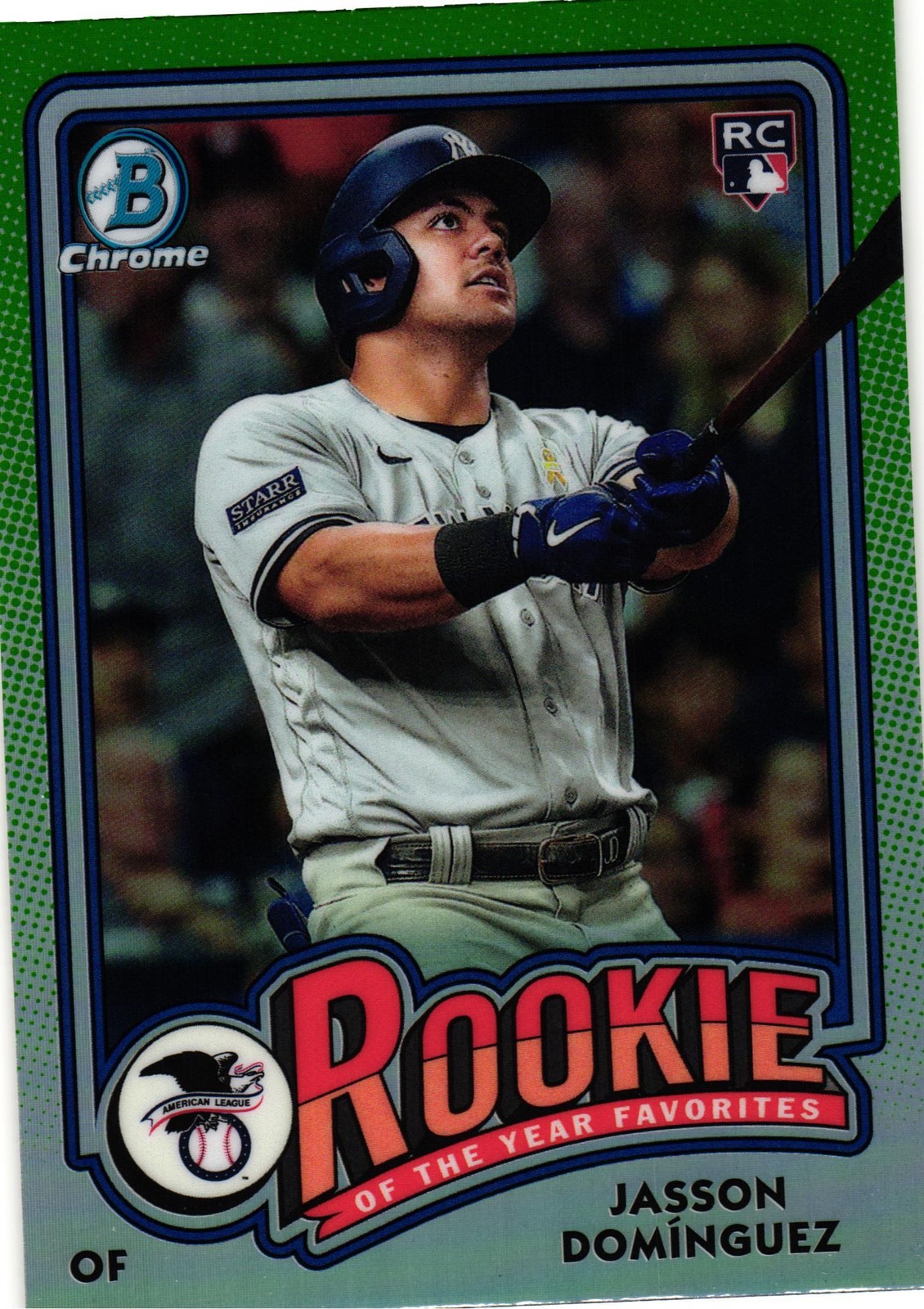 2024 Bowman #ROY-6 Jasson Dominguez Rookie of the Year Favorites