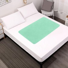 Waterproof Mattress Pad, Incontinence Bed Pads Washable, Slip Resistant Washable
