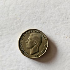 george v1 three pence cion