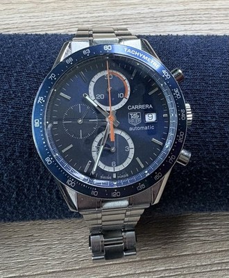 TAG Heuer Carrera Blue Men's Watch - CV2015.BA0794