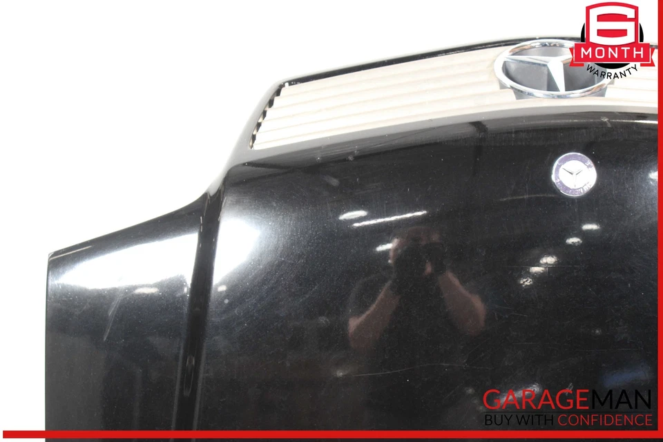 90-02 Mercedes R129 SL500 SL600 capó delantero panel negro OEM Foto 2 de 4