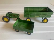 Vintage Ertl John Deere Farm Flare Wagon Tractor LOT